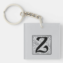 Llavero Z Monogramm schwarz