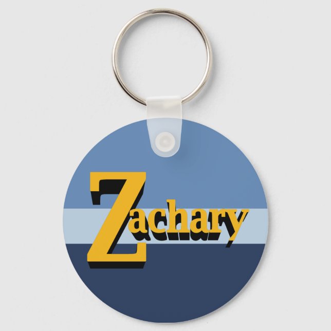Llavero Zachary Keychain (Anverso)