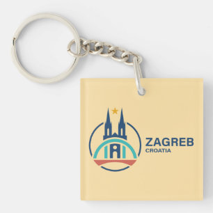 Llavero Zagreb Croacia Europa