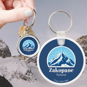 Llavero Zakopane Polonia recuerdo de regalo para accesorio