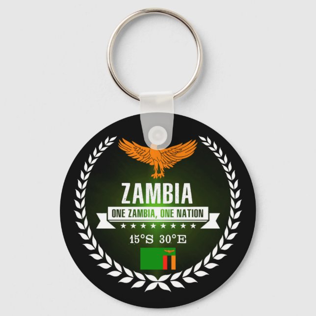 Llavero Zambia (Anverso)