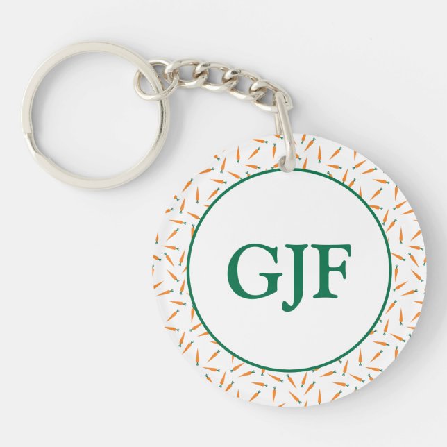 Llavero ¡Zanahorias! (Frente)