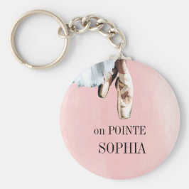 Llavero Zapatos de ballet Pointe Pink Personal