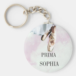 Llavero Zapatos de ballet Pointe Pink Personal