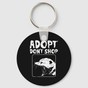 Llavero Zarigüeya Adoptar No Comprar Zarigüeya Calle Gato