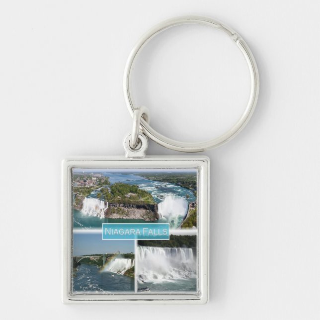 Llavero zCA012 NIAGARA FALLS from Rainbow bridge, (Frente)