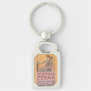 Llavero Zdenka Cerny poster por Alphonse Mucha