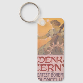 Llavero Zdenka Cerny poster por Alphonse Mucha