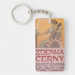 Llavero Zdenka Cerny poster por Alphonse Mucha