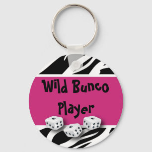 Llavero Zebra Animal Print Wld Bunco Player