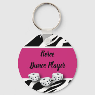 Llavero Zebra Animal Print Wld Bunco Player