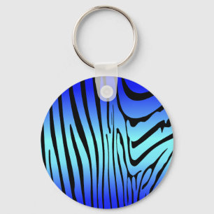 Llavero Zebra Blue