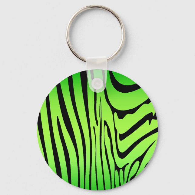 Llavero Zebra Green (Anverso)
