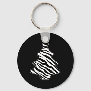 Llavero Zebra Imprimir árbol de navidad Pajama Navidad Amo