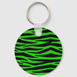 Llavero Zebra verde