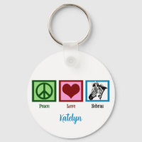 Zebras de amor por la paz