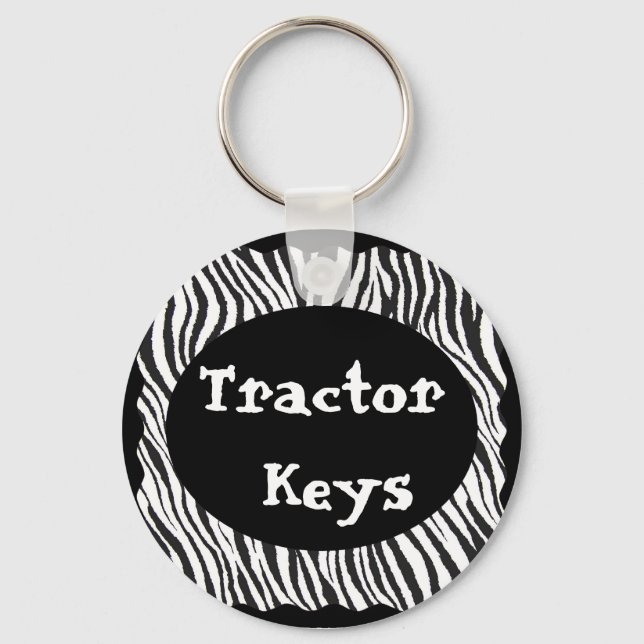 LLAVERO ZEBRAS STRIPE -KEYCHAIN (Anverso)