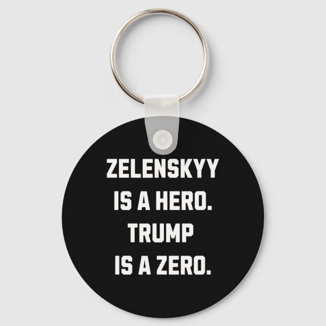 Llavero Zelenskyy es un héroe.  (Anverso)