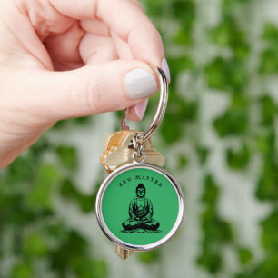 Llavero Zen Master - Buddha meditación Verde