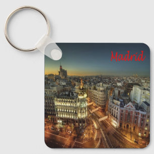 Llavero zES118 MADRID City, España, Europa,