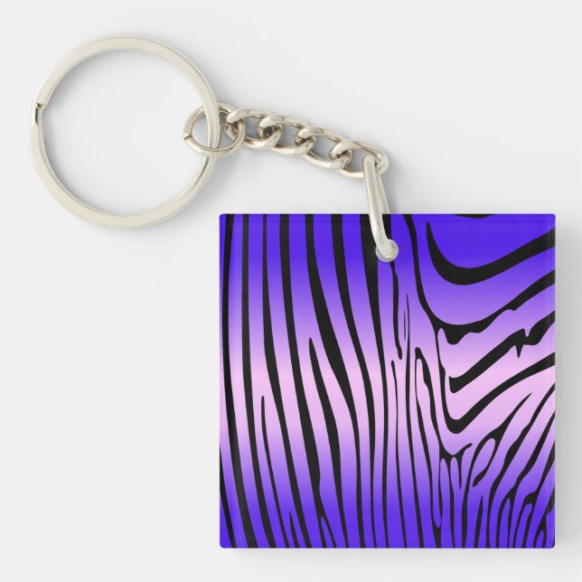 Llavero Zesty Zebra Purple (Frente)