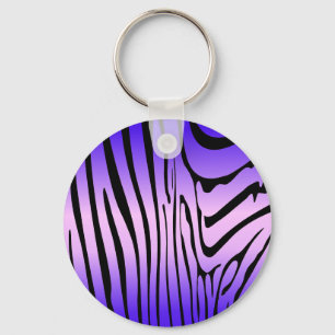 Llavero Zesty Zebra Purple
