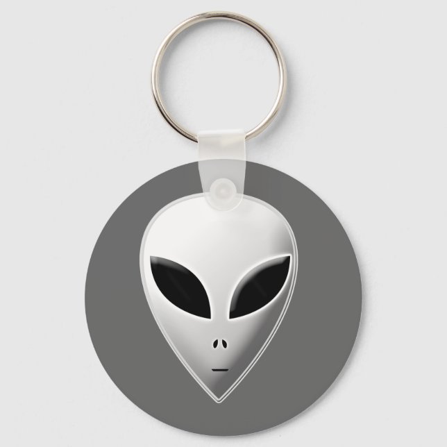 Llavero Zeta Reticulan Roswell Gray Alien Keychain (Anverso)