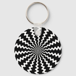 Llavero Zig Zag Spiral Keychain