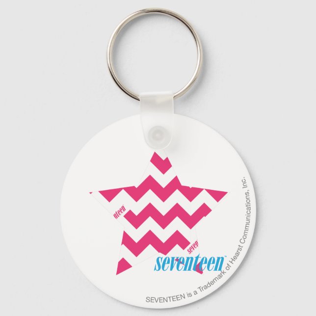 Llavero ZigZag Magenta 2 (Anverso)