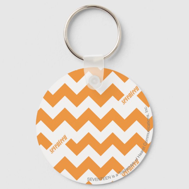 Llavero ZigZag Naranja (Anverso)