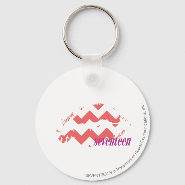 Llavero ZigZag Pink (Anverso)