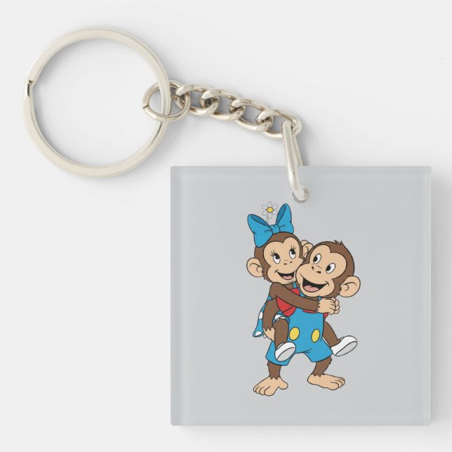 Llavero zina on mimo's back (Frente)