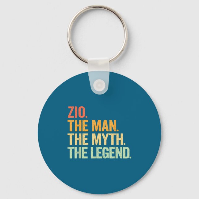 Llavero Zio Man Myth Legend Retro (Anverso)