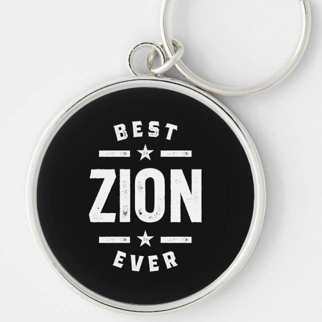 Llavero Zion Personalized Name Birthday Gift (Frente)