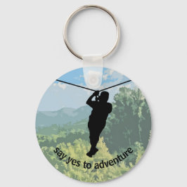 Llavero Zipline Adventure Design Keychain