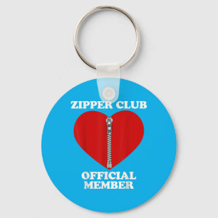 Llavero Zipper Club Cirugía Cardíaca Recuperación Corazón