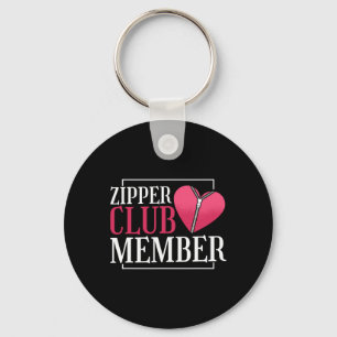 Llavero Zipper Club Miembro de la Asociación de Enfermedad