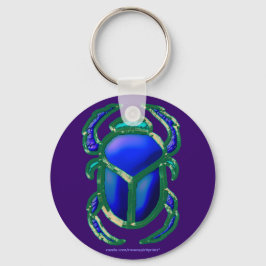Llavero Zipper-Pull de arte de BEETLE SCARAB EGIPCIO