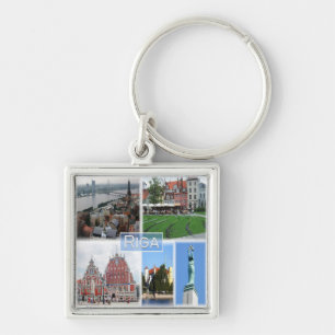 Llavero zLV003 RIGA, Latvijas, República de Letonia,