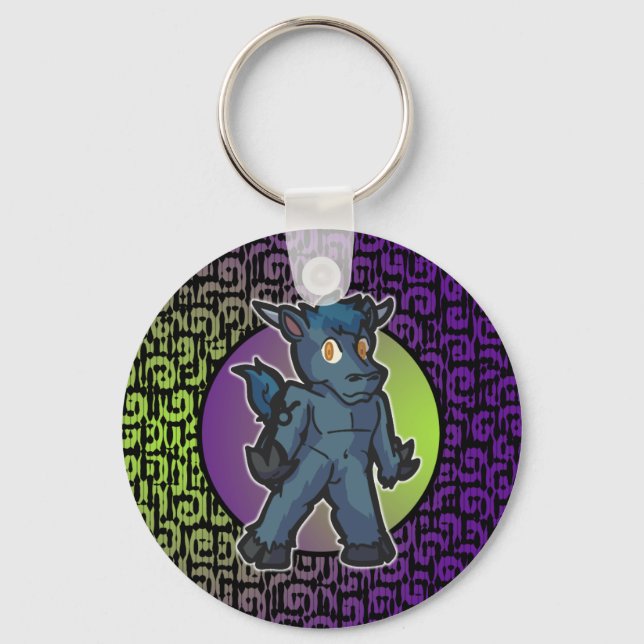 Llavero Zodiac occidental - Keychain Taurus (Anverso)