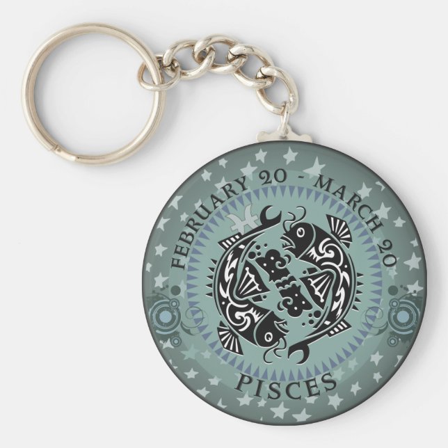 Llavero Zodiac Pisces (Frente)