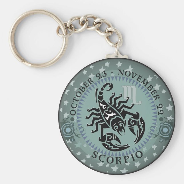 Llavero Zodiac Scorpio (Frente)