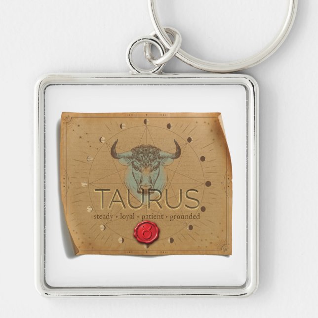 Llavero Zodiac - Taurus - Keychain (Frente)