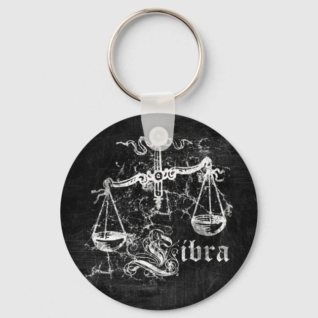 Llavero Zodiac Vintage Libra (Anverso)