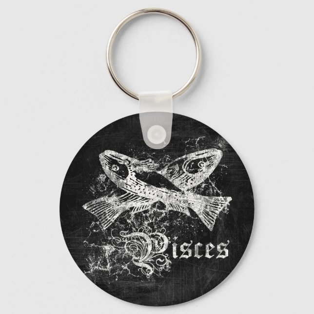 Llavero Zodiac Vintage Pisces (Anverso)
