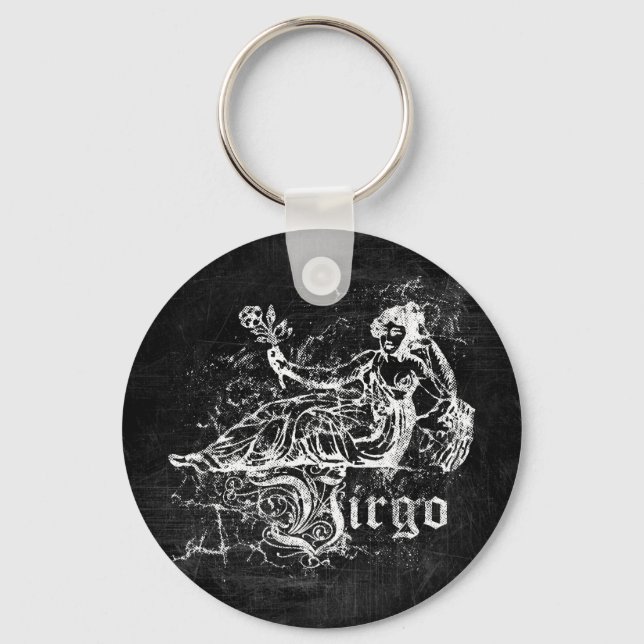 Llavero Zodiac Vintage Virgo (Anverso)