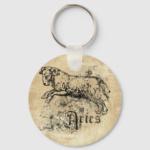 Llavero Zodiaco Aries Vintage