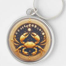 Zodiaco Cósmico de Cáncer Dorado
