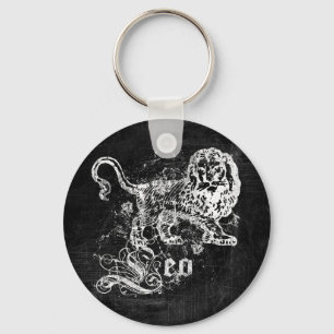 Llavero Zodiaco Leo Vintage