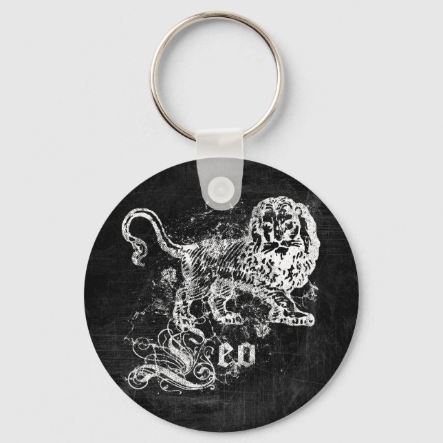 Llavero Zodiaco Leo Vintage (Anverso)